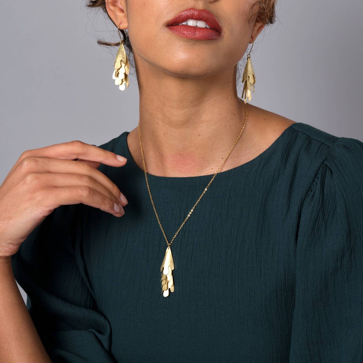 Just Trade | Seaweed Cascade Pendant
