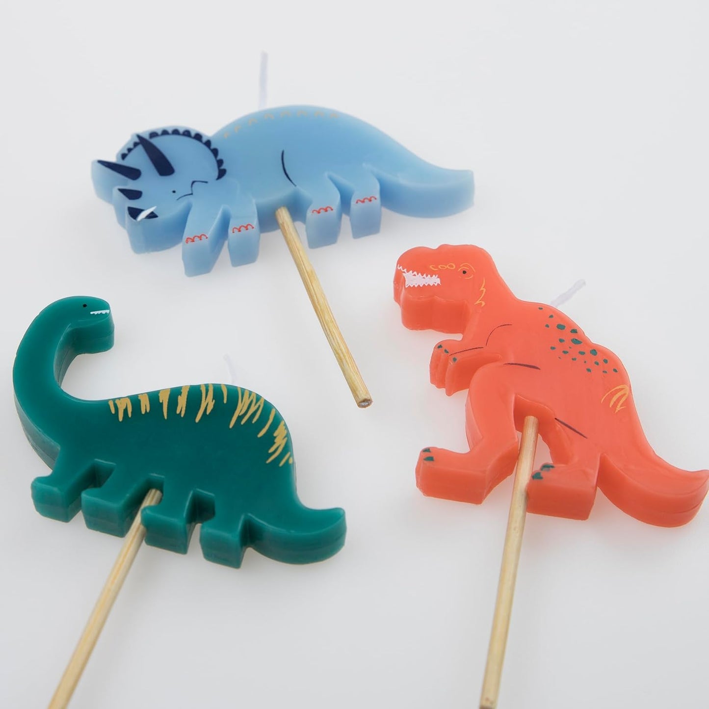 Meri Meri | Birthday Cake Candles | Dinosaurs