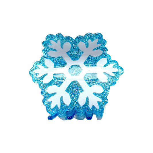 Hair Claw | Christmas | Snowflake