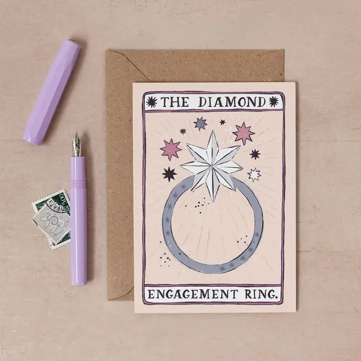 Greetings Card | "Tarot Engagement Ring"
