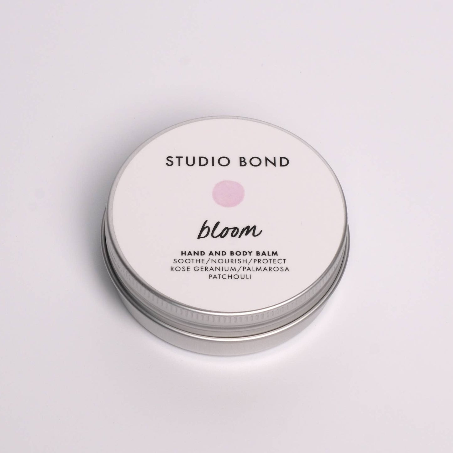Studio Bond | Hand and Body Balm| Bloom - Rose Geranium + Patchouli