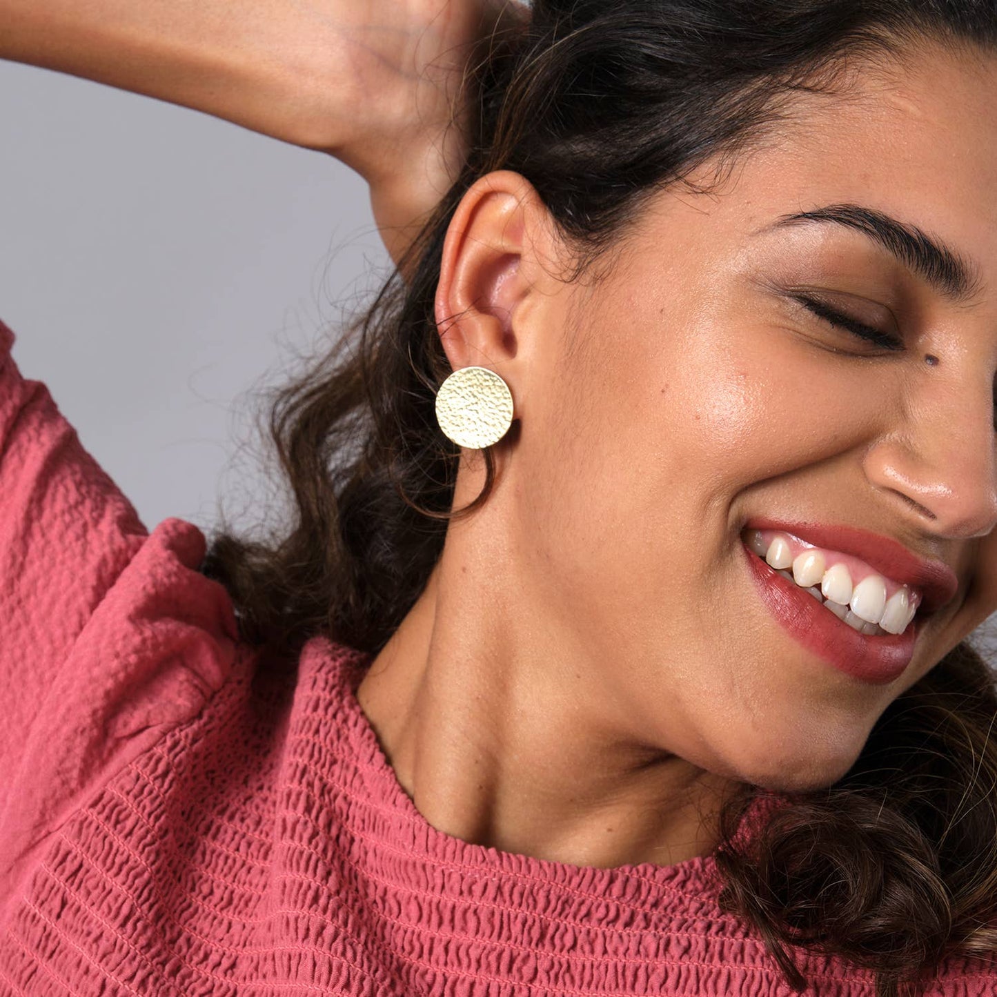 Just Trade | Asha Circle Medium Studs