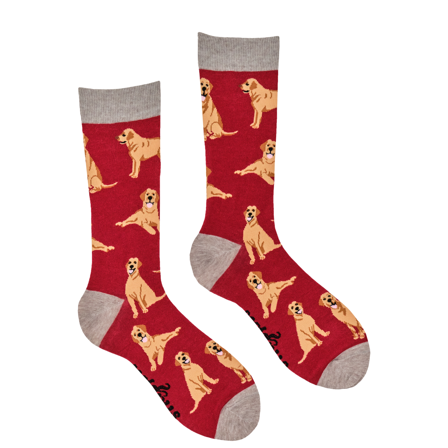 Socktopus | Labrador Retriever | Burgundy | L UK 9-12