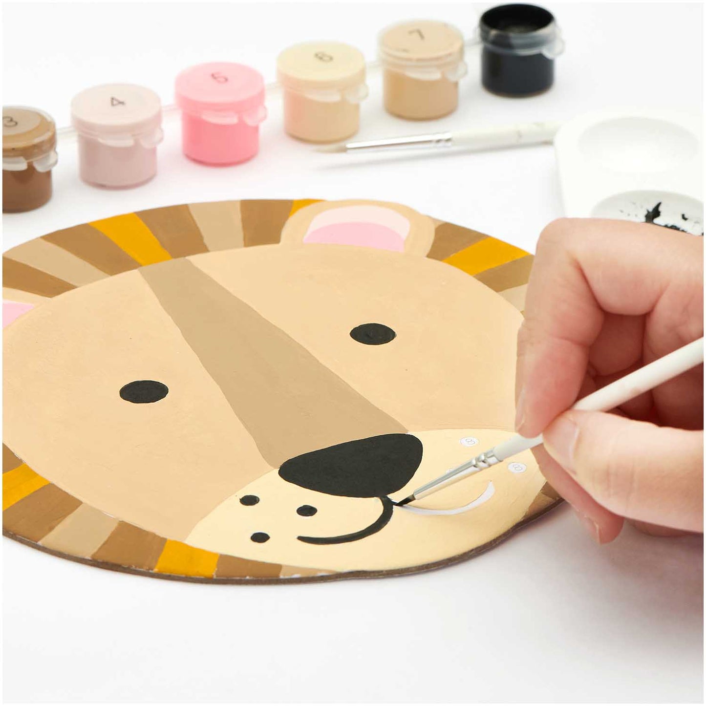 Rico | Premium Painting By Numbers | Lion