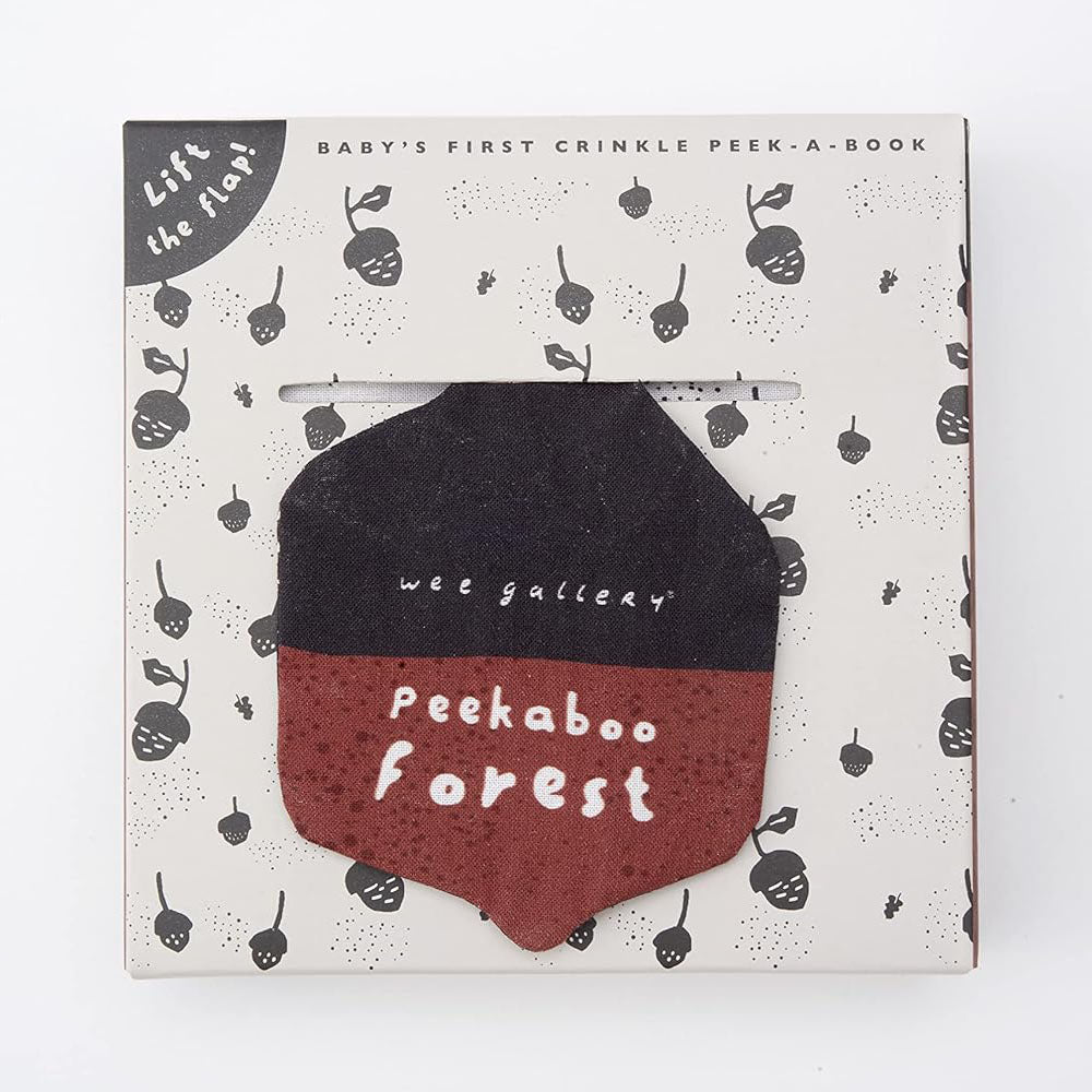 Baby's First Crinkle Peek-a-Book | Peekaboo Forest