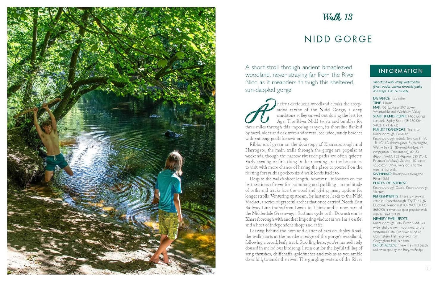 Book | Wild Swimming Walks | Yorkshire