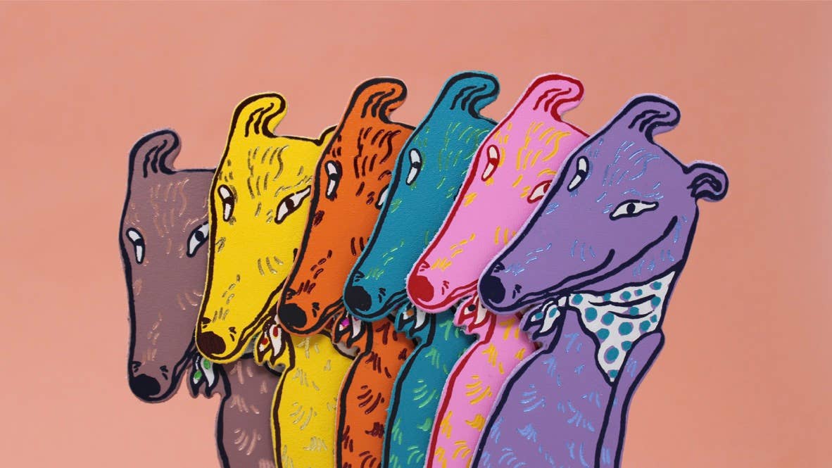Ark | Dog Tails Bookmark | Lilac