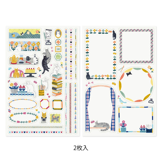 Midori | Stickers | Yuru Log Stickers | Cat
