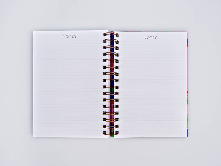The Completist | Hard Cover Undated Weekly Planner | Capri