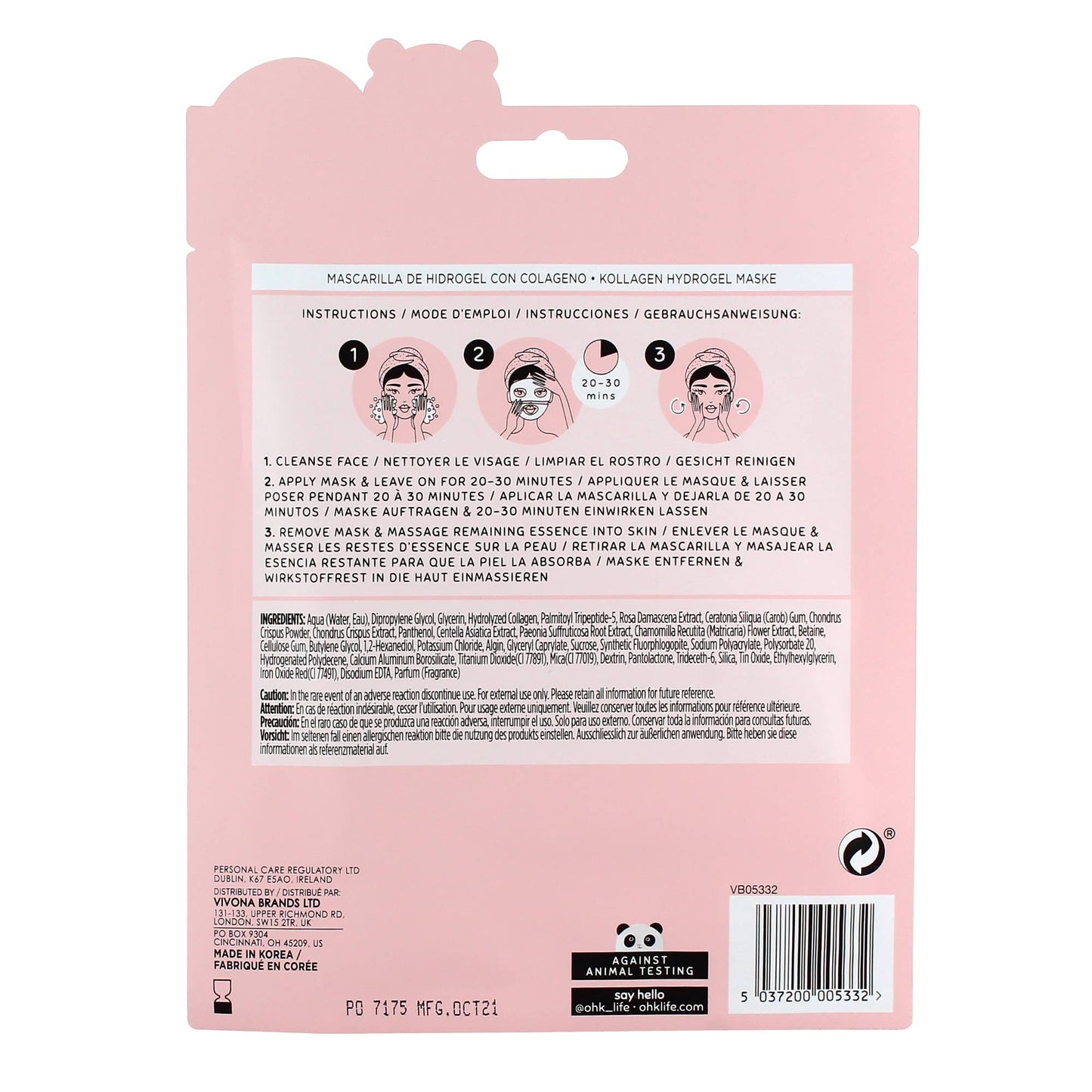 Oh K! | Collagen Hydrogel Mask