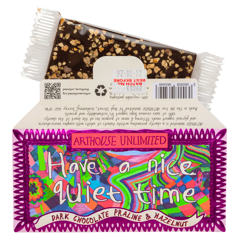 ARTHOUSE Unlimited | Joy Sized: Have a Nice Quiet Time, Dark Chocolate Praline & Hazelnut