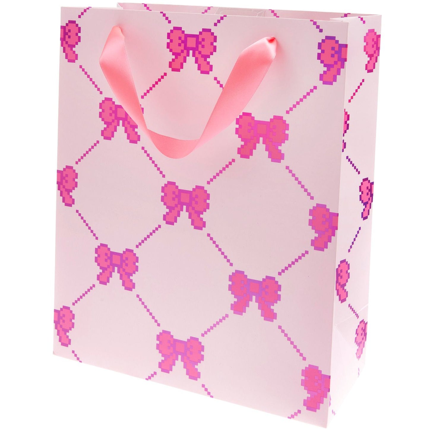 Rico | Large Gift Bag | Pixel Bows Pink