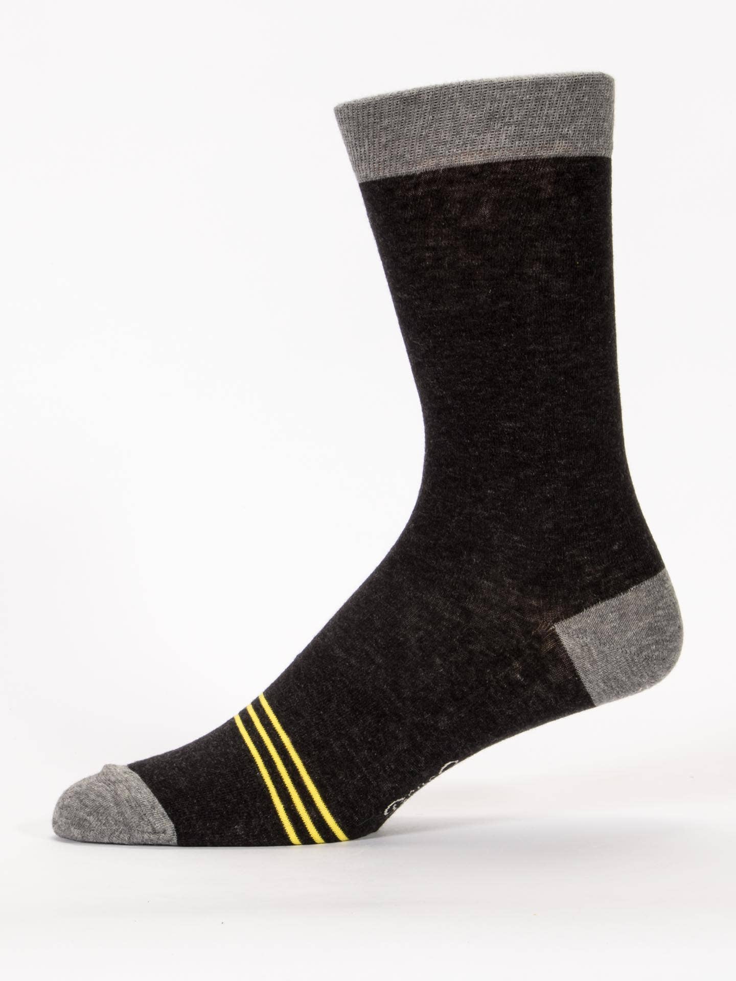 Blue Q | Mens Crew Socks | Selective Hearing Specialist