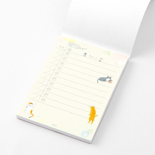 Midori | To Do Memo Pad | Cat