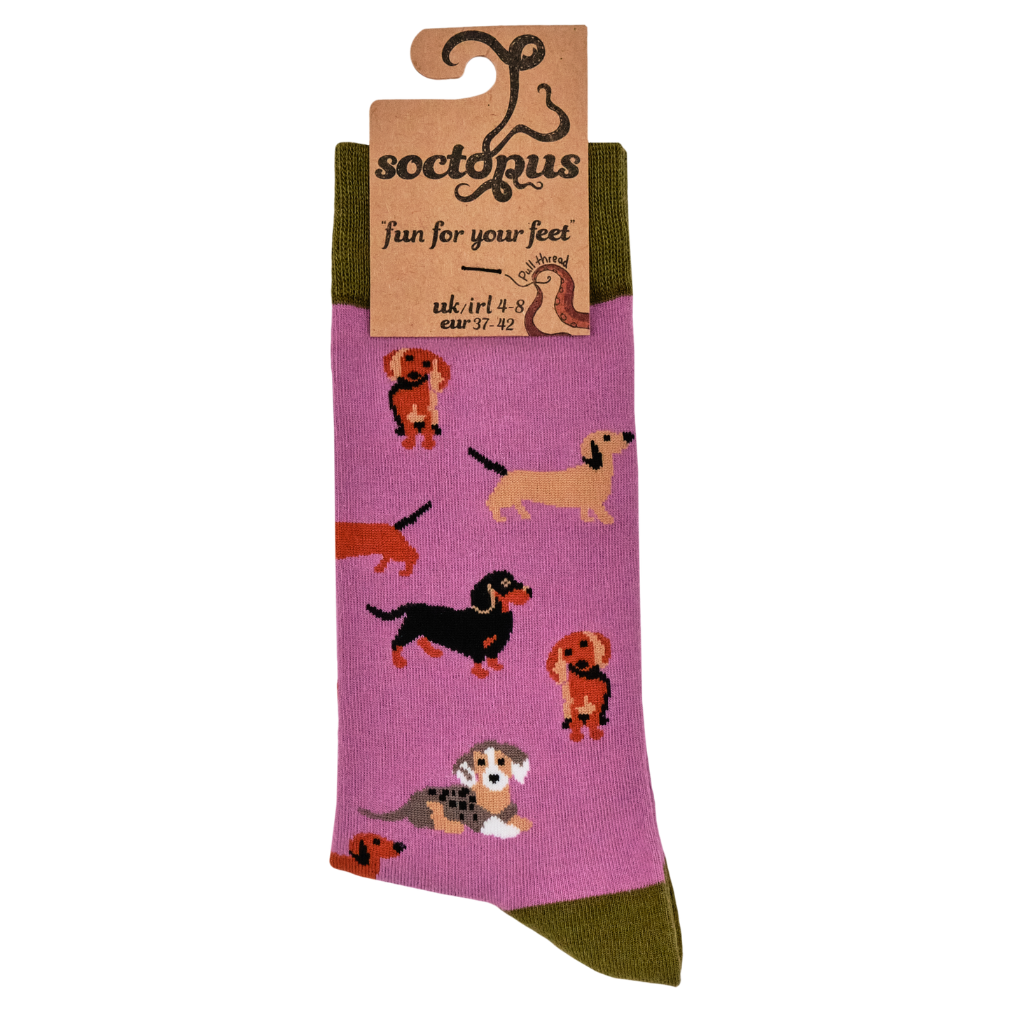 Socktopus | Sausage Dogs | S UK 4-8
