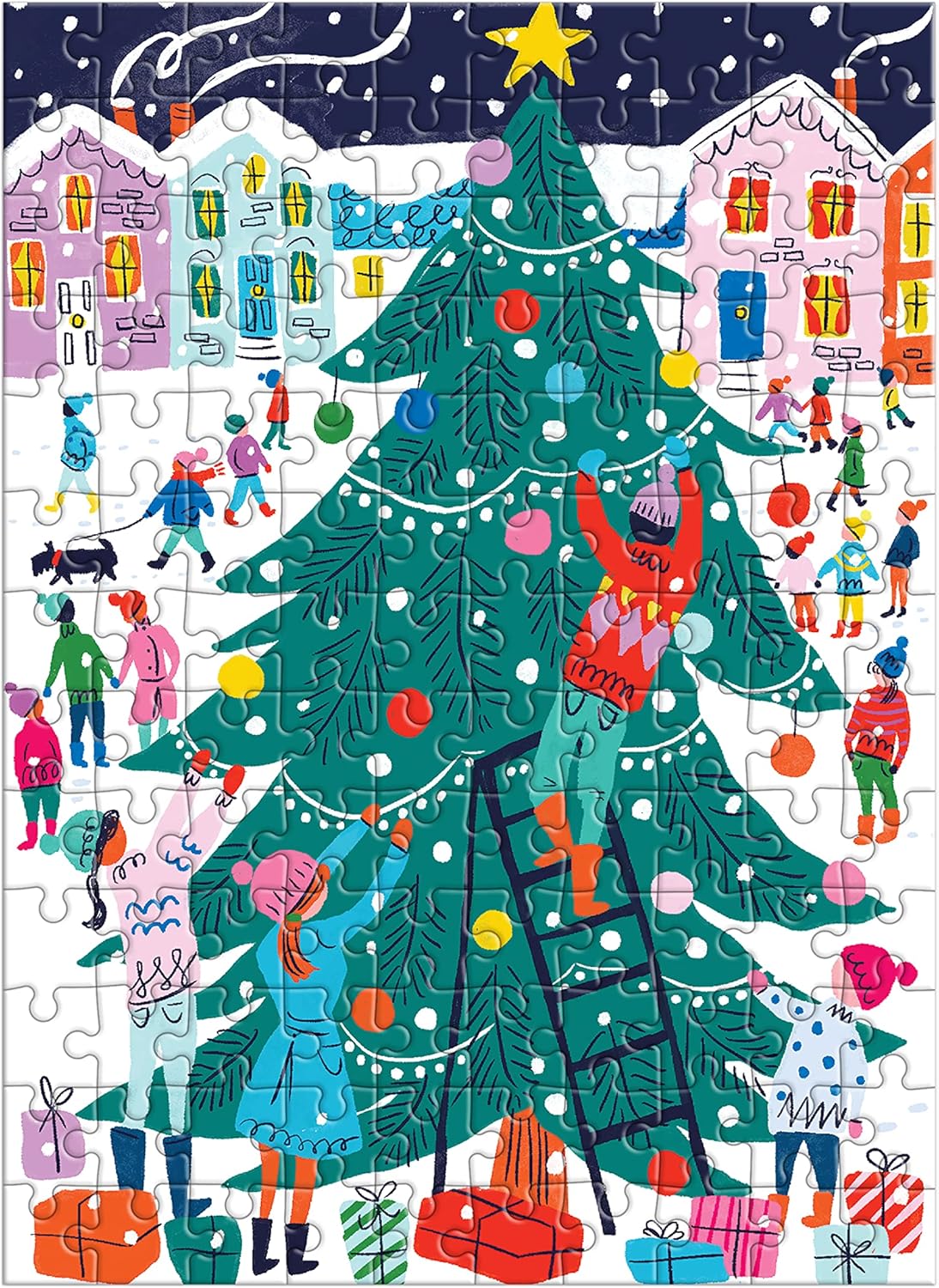 130 Piece Puzzle Decoration | Christmas Tree