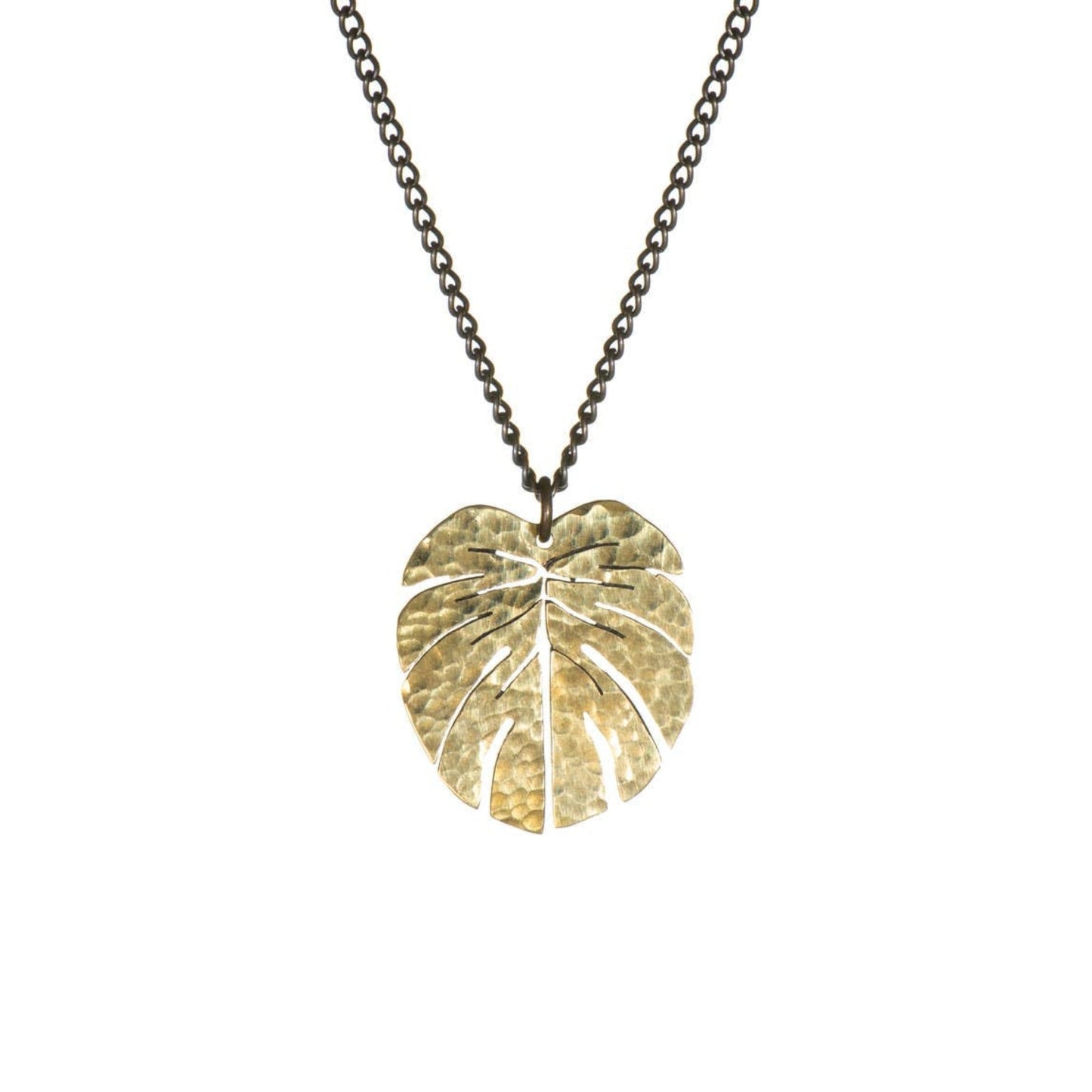 Just Trade | Tropical Leaf Pendant Small