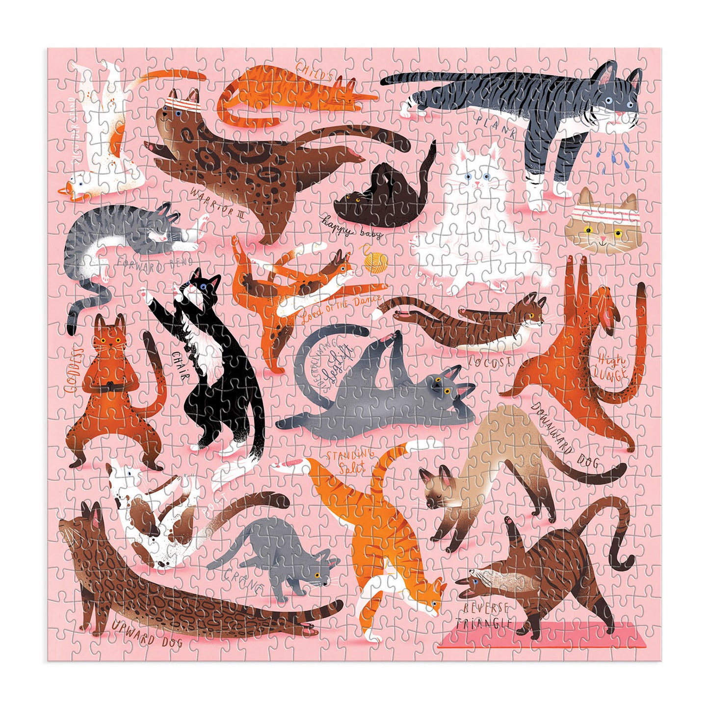 Jigsaw Puzzle | 500 pieces | Yoga for Cats