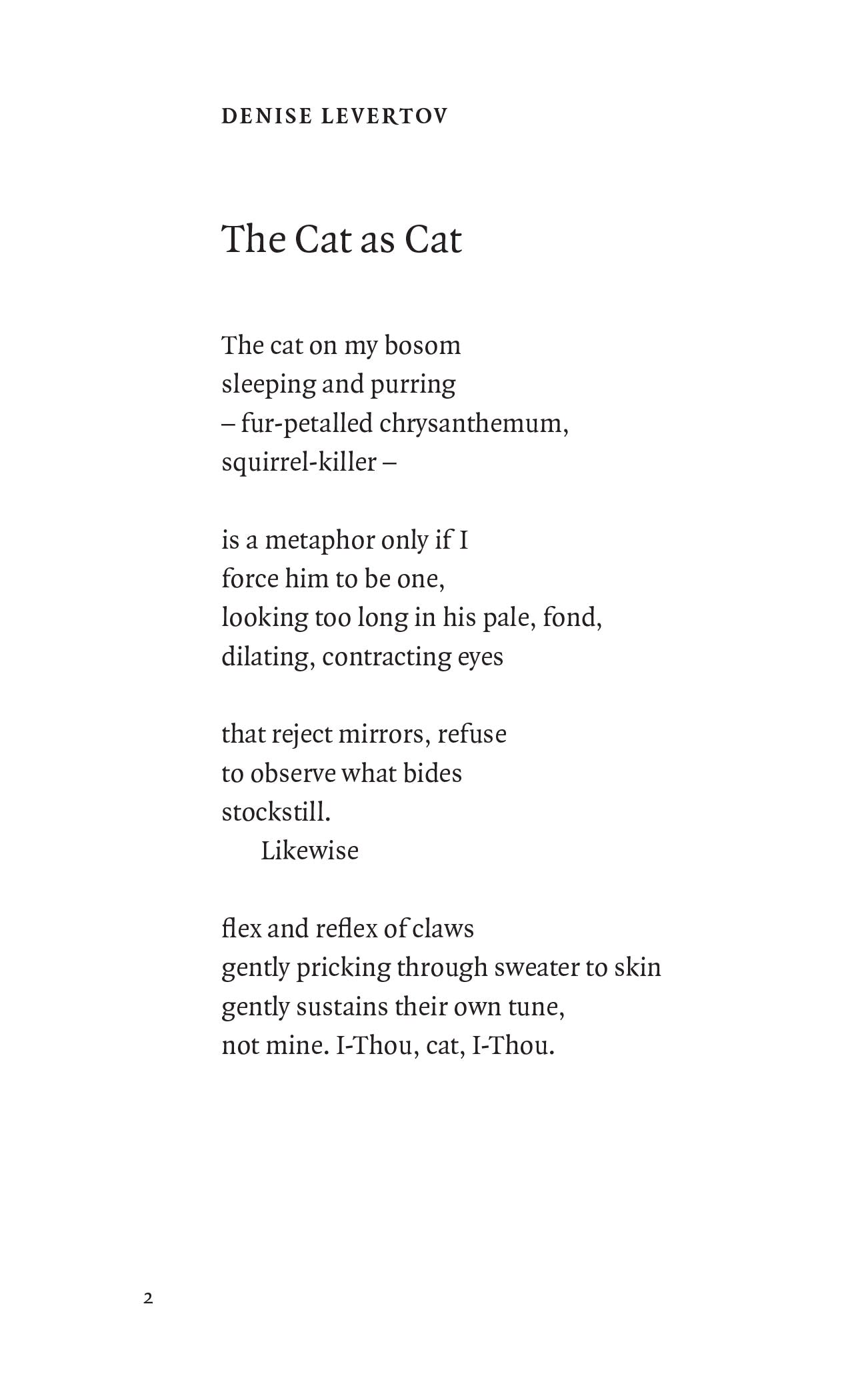 Book of Cat Poems by the Worlds Greatest Poets