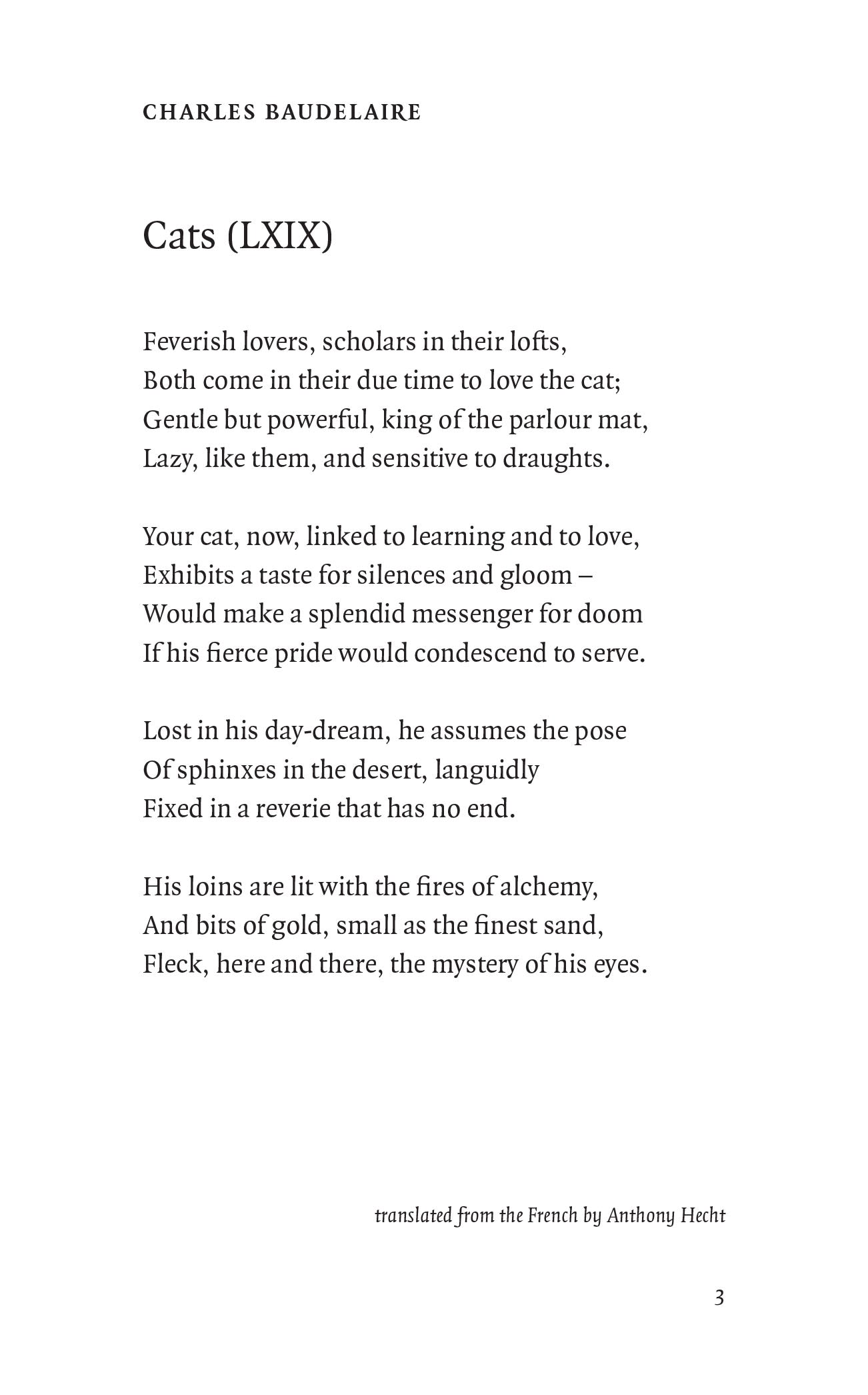 Book of Cat Poems by the Worlds Greatest Poets