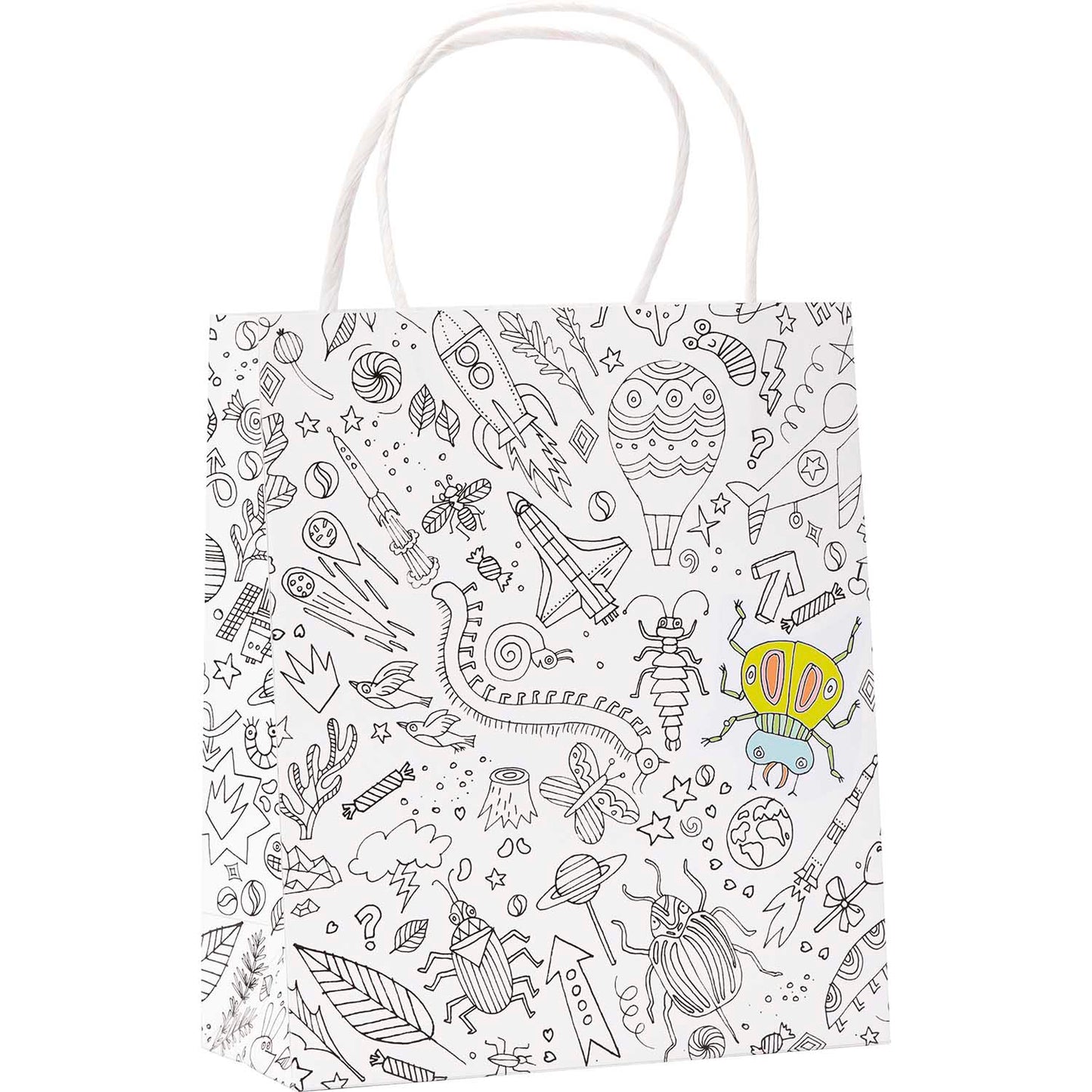 Rico | Paper Poetry | Paper Bags x 3 | Colouring Activity