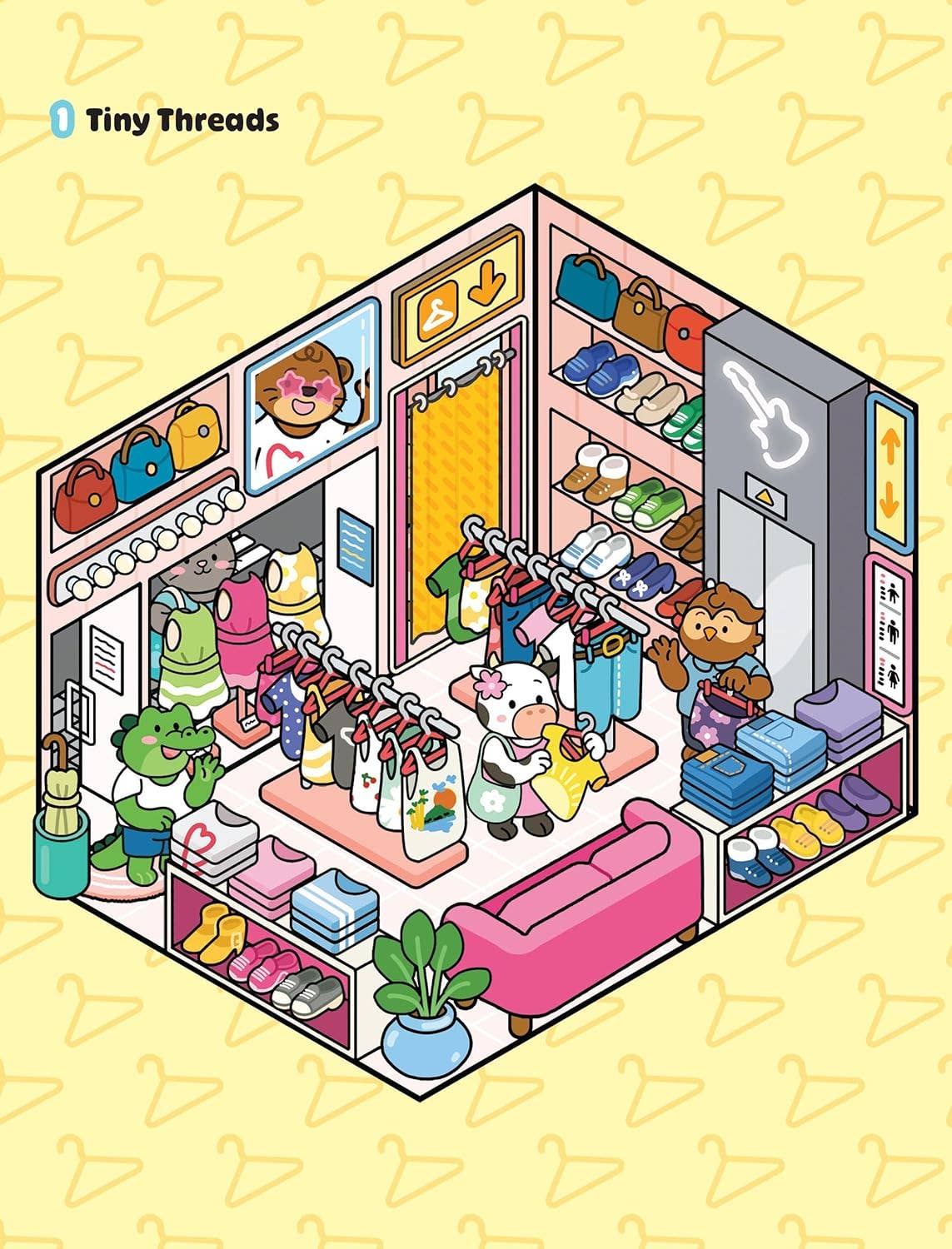 Sweet & Cozy Sticker Book | Mini Shops