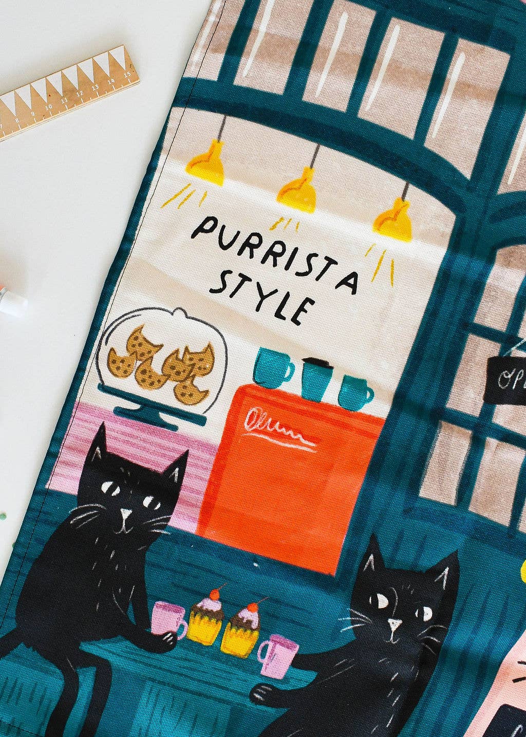 Niaski | Tea Towel | Street Cats