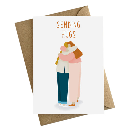 Greetings Card | "Sending Hugs"