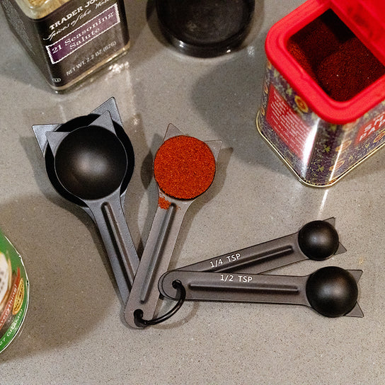 Kikkerland | Cat Measuring Spoons