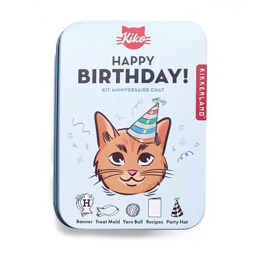 Kiko | Cat Happy Birthday Kit