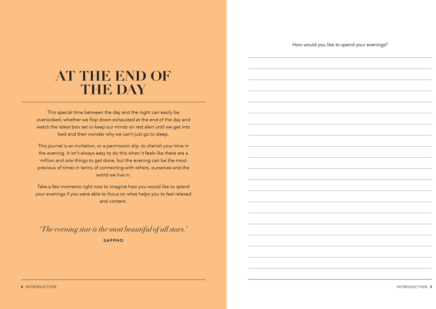 Book of Five Minutes in the Evening
