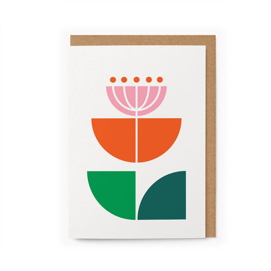 Greetings Card | "Flower No 16"
