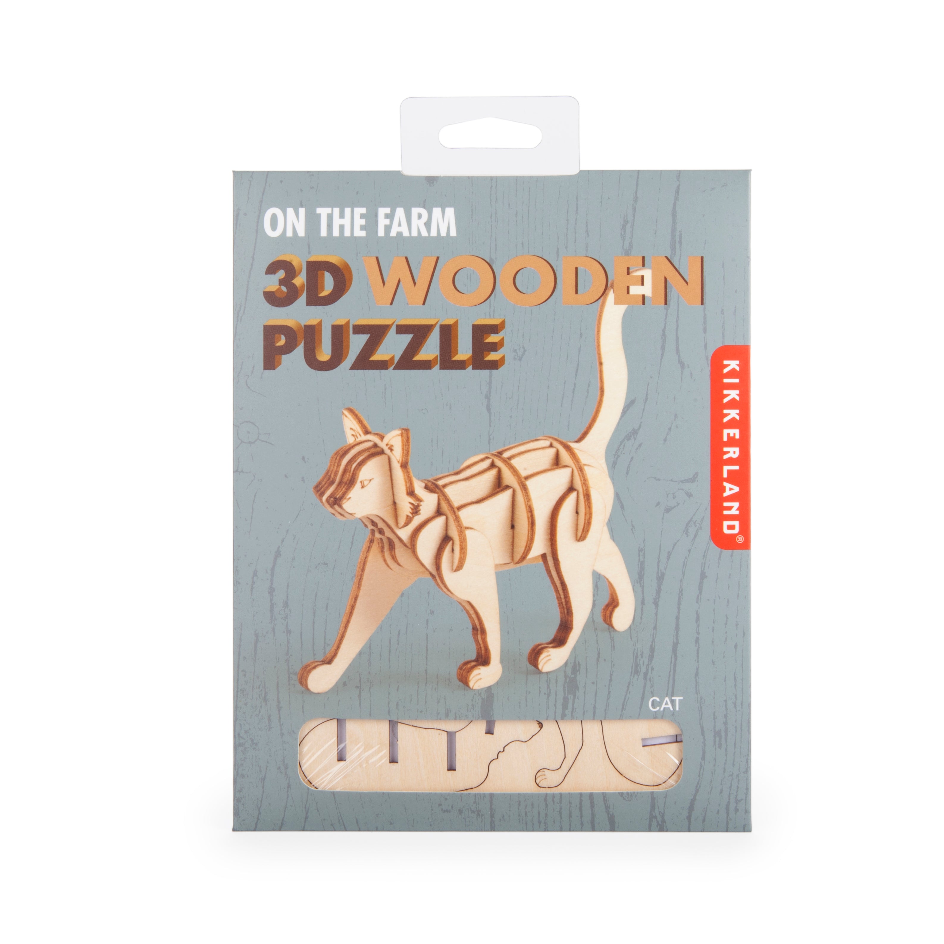 Kikkerland 3d wooden puzzle online