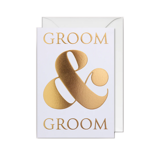 Greetings Card | "Groom & Groom"