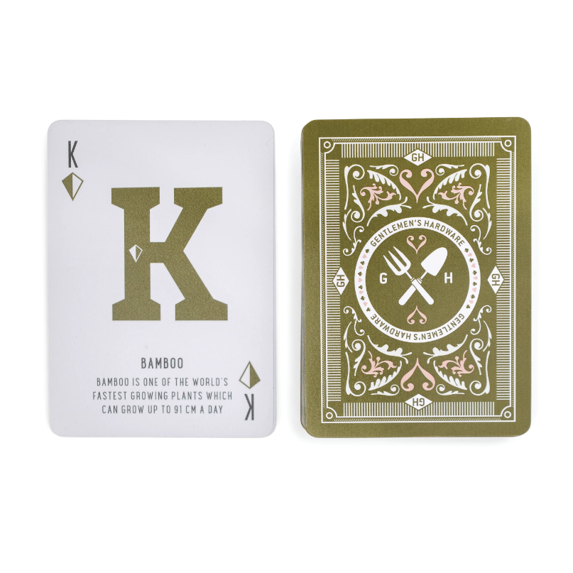 Gentlemen's Hardware | Gardeners Trivia Waterproof Playing Cards