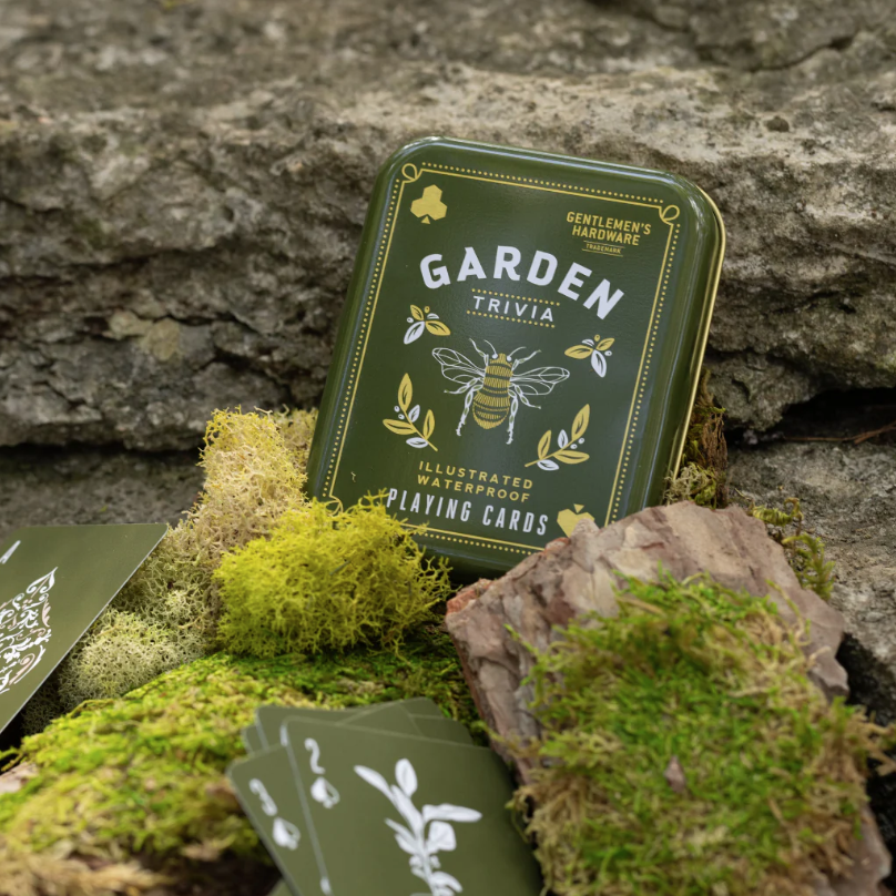 Gentlemen's Hardware | Gardeners Trivia Waterproof Playing Cards