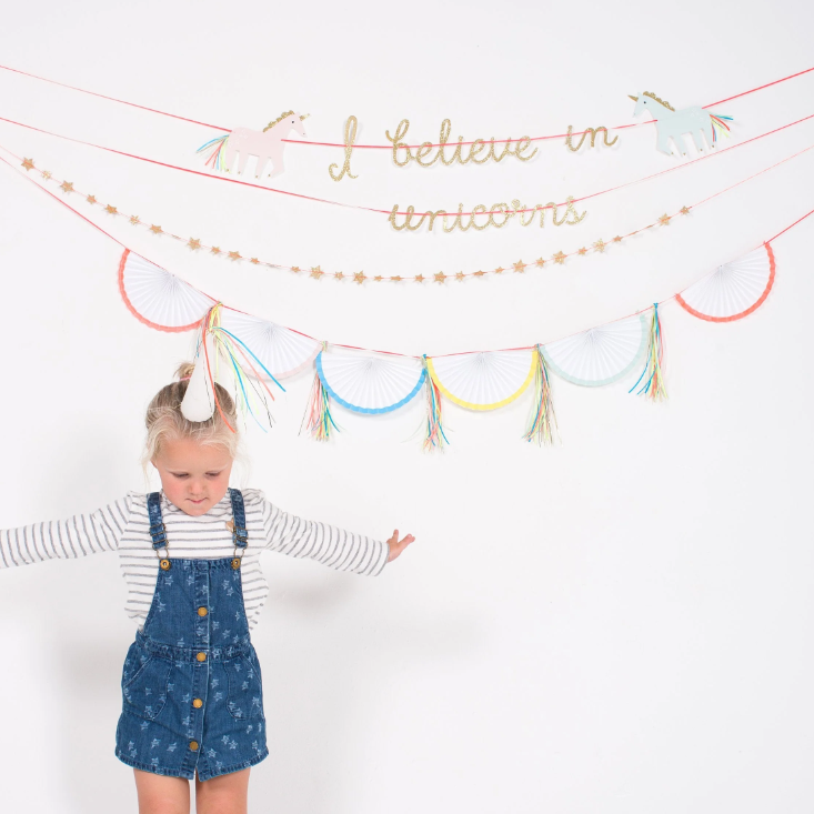 Meri Meri | Garland | I Believe in Unicorns