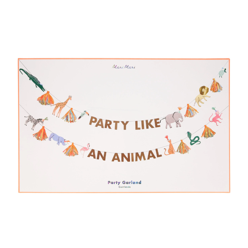 Meri Meri | Garland | Party Like An Animal