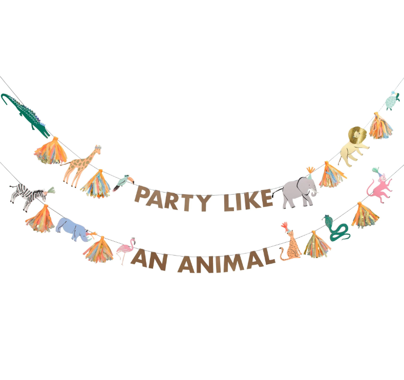 Meri Meri | Garland | Party Like An Animal