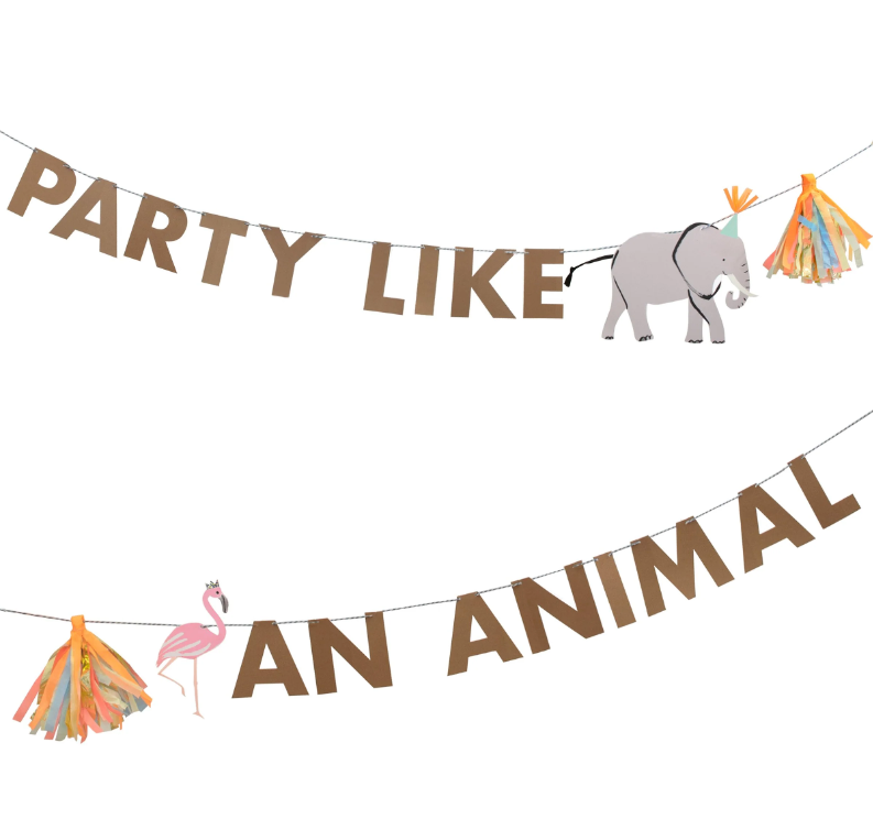 Meri Meri | Garland | Party Like An Animal