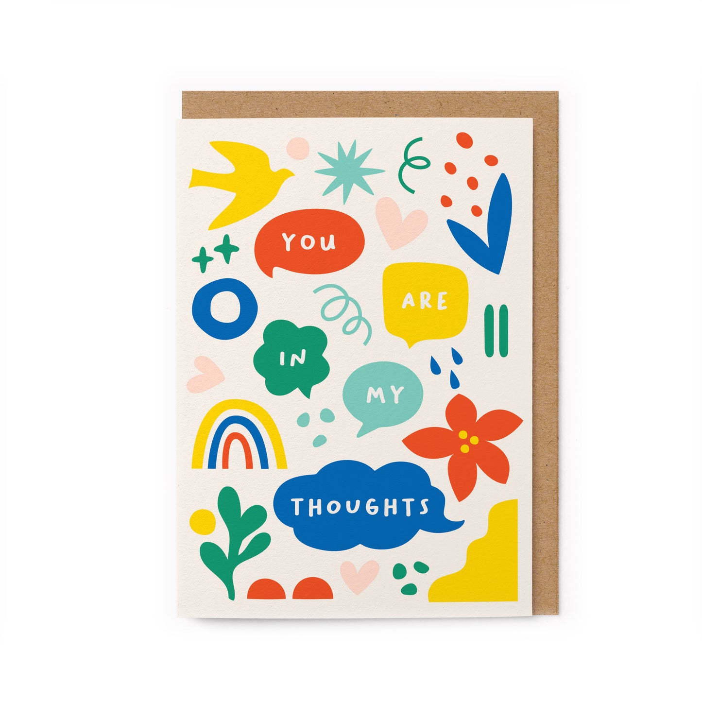 Greetings Card | "You are in my thoughts"