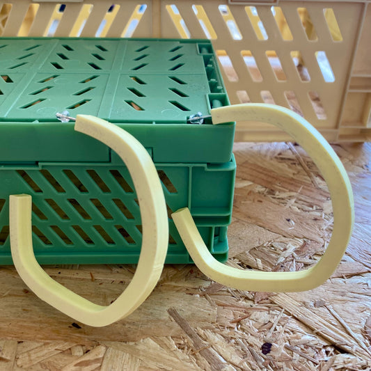 Will Sharp | Irregular Hoops | Pastel Yellow