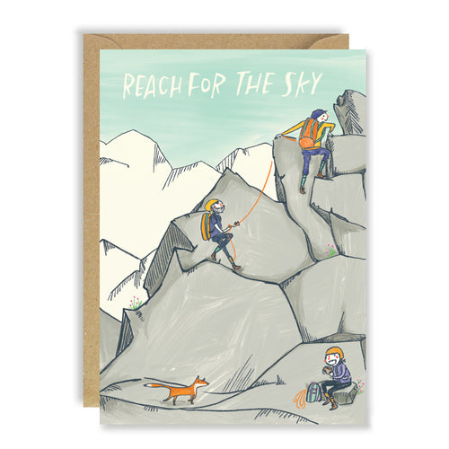 Greetings Card | "Reach For the Sky"