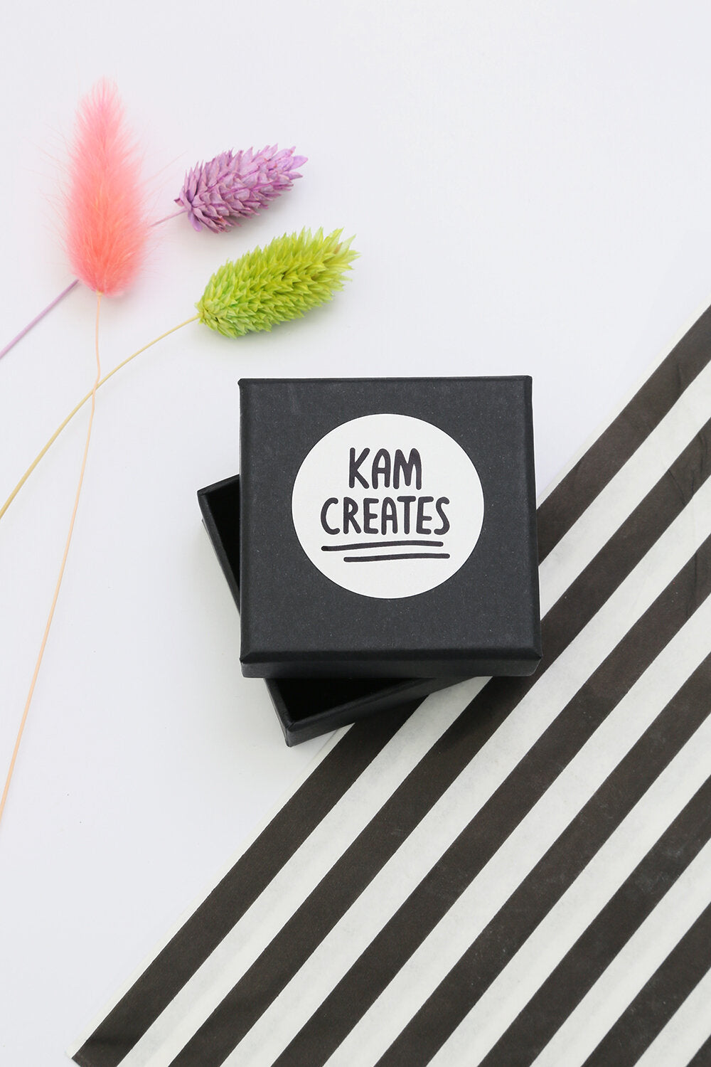 Kam Creates | Bang Bang Drop Studs (Magenta, Baby Pink & Emerald)