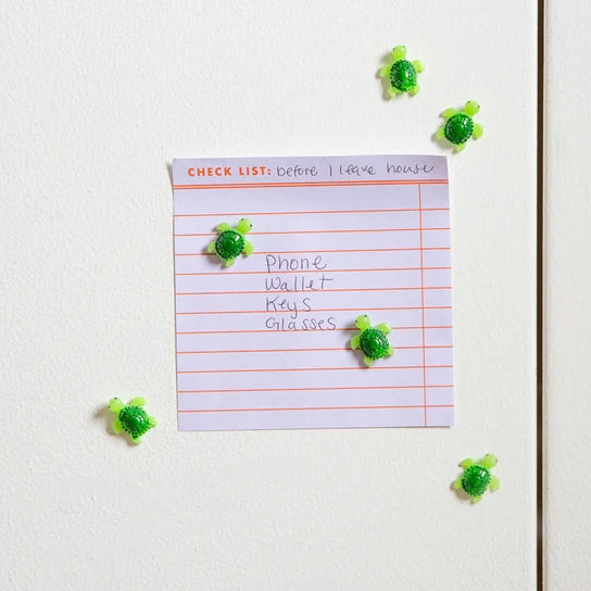 Kikkerland | Baby Turtle Magnets (set of 6)