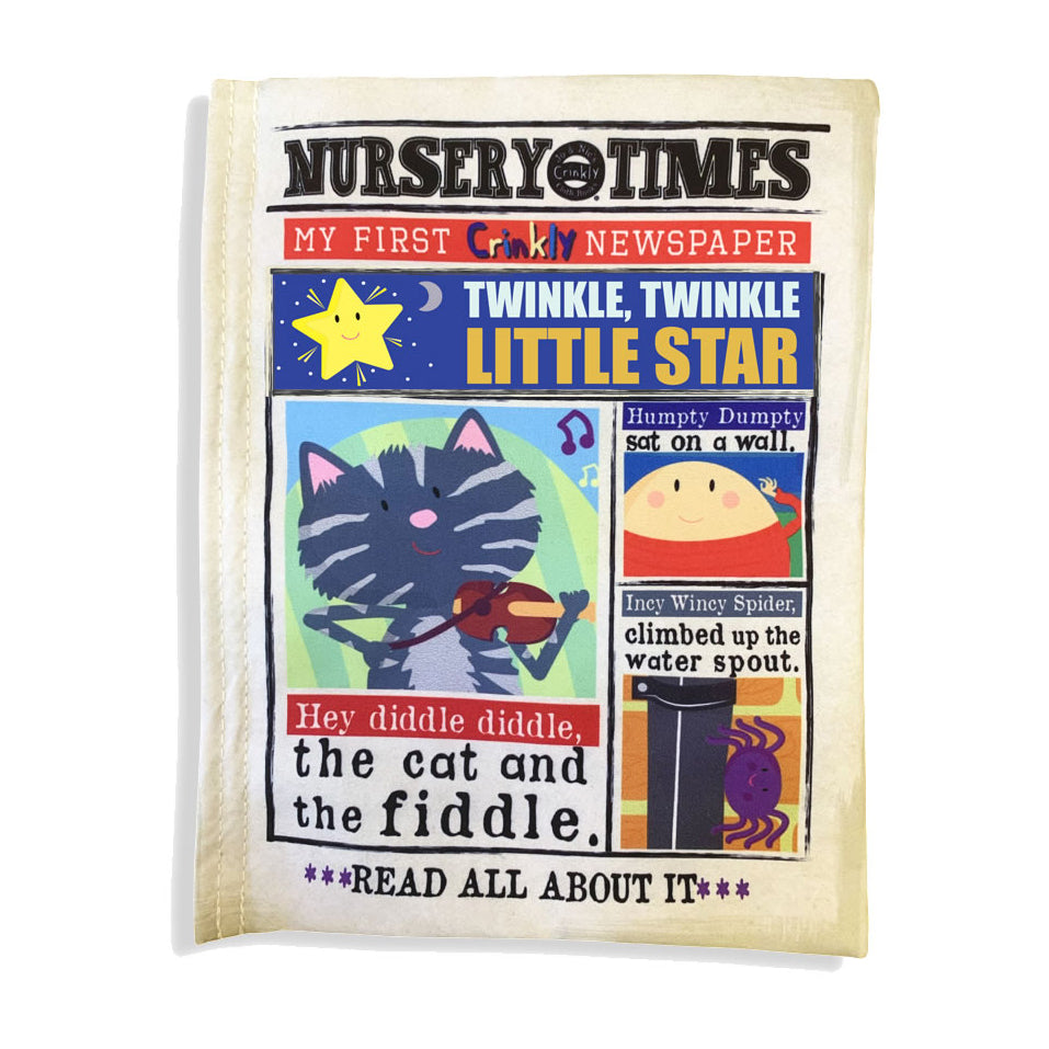 Crinkly Newspaper | Nursery Rhymes | Vol. 1