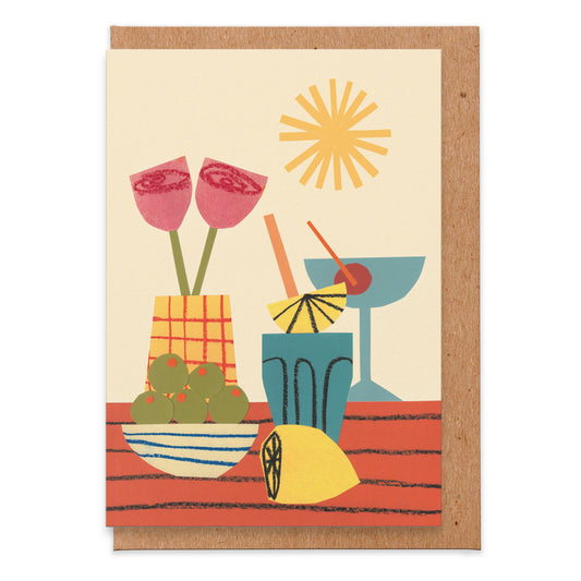 Greetings Card | "Olives Art Card"