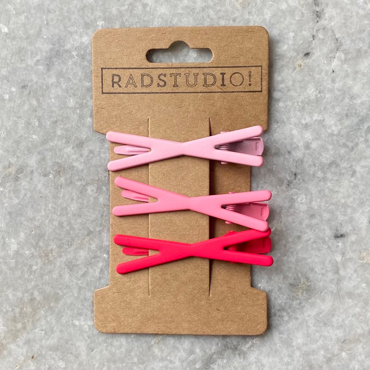 🧡 Ombre Hair Clip 3 Pack
