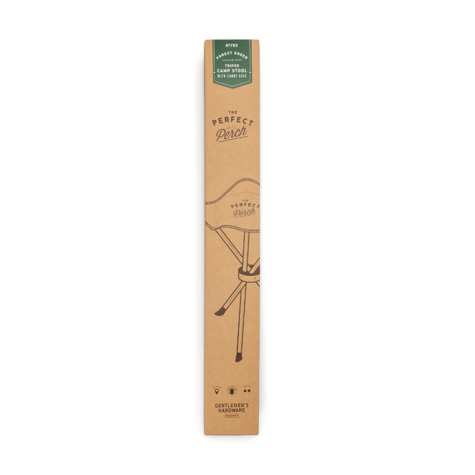 Gentlemen's Hardware | Tripod Camp Stool | The Perfect Perch