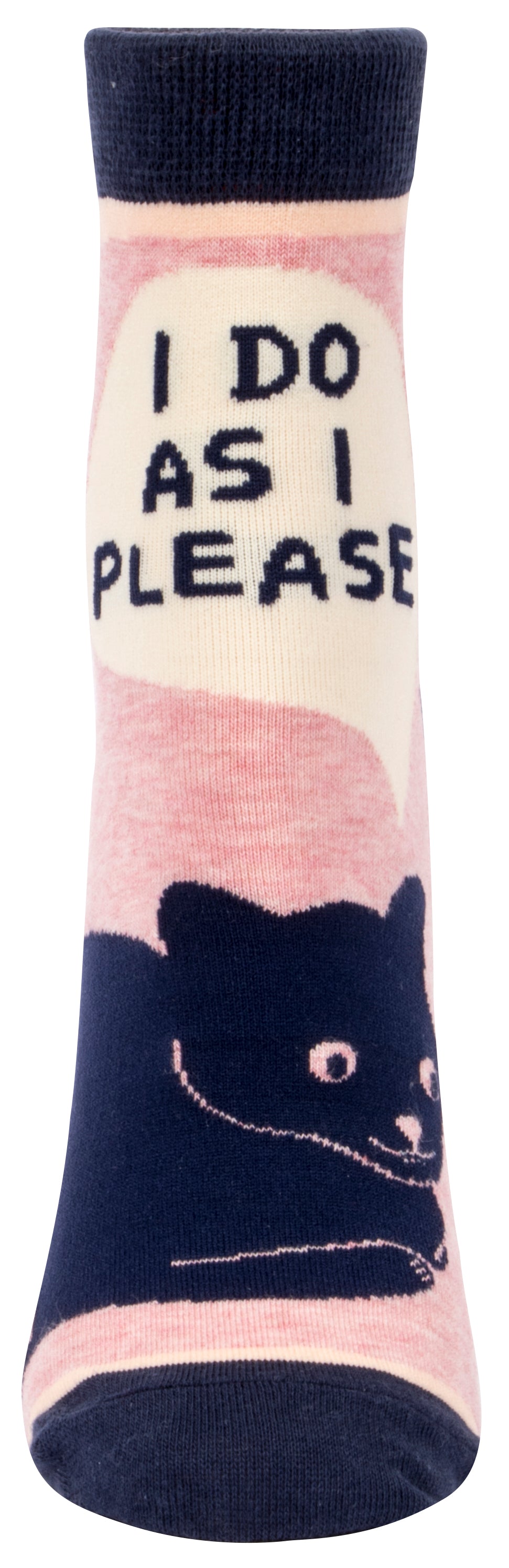 Blue Q | Women's Ankle Socks | I do As I Please